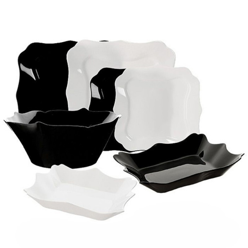 

Сервиз столовый Luminarc Authentic Black&White E6195