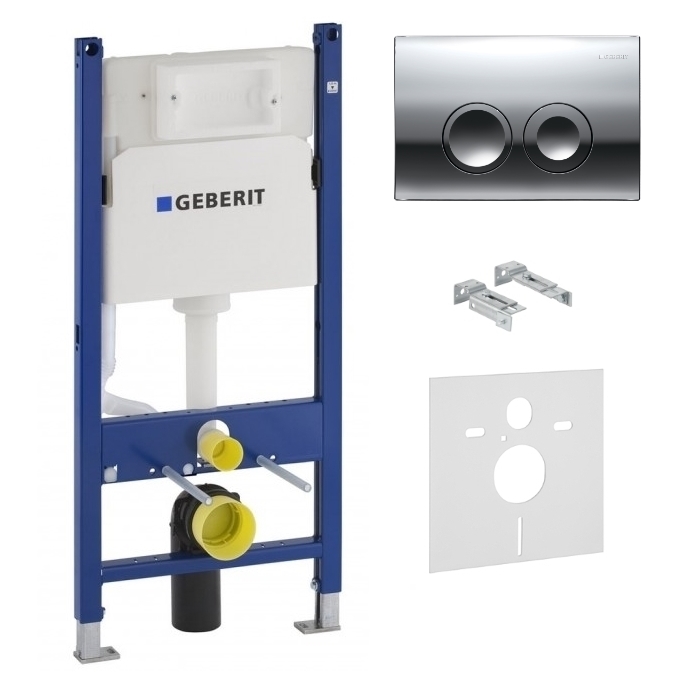 

Инсталляция GEBERIT Duofix 458.126.00.1 с панелью смыва Delta 21 115.125.21.1