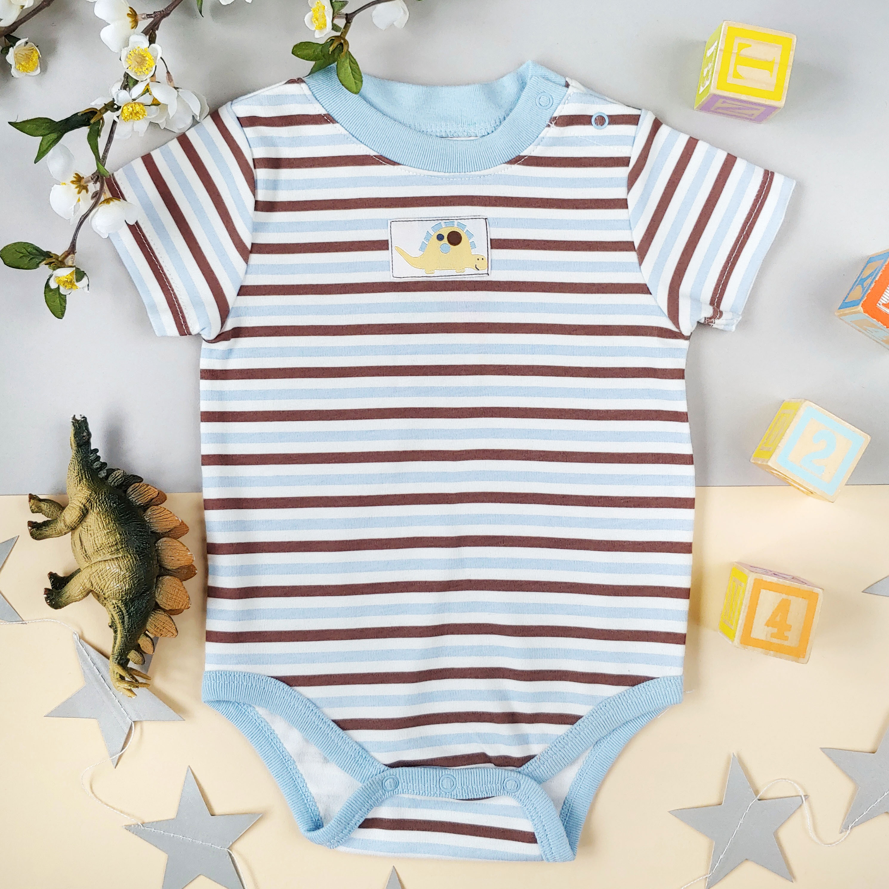 

Боди Kids Planet J221036 62 см Голубой