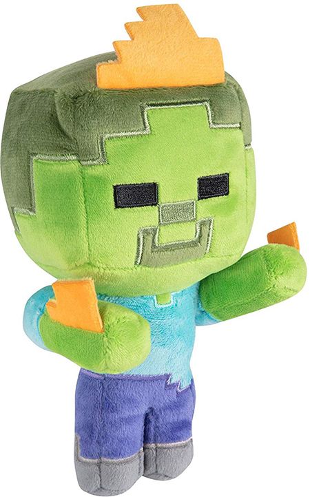 

Плюшевая фигурка JINX Minecraft - Happy Explorer Zombie On Fire Plush, 7" Multi-Color