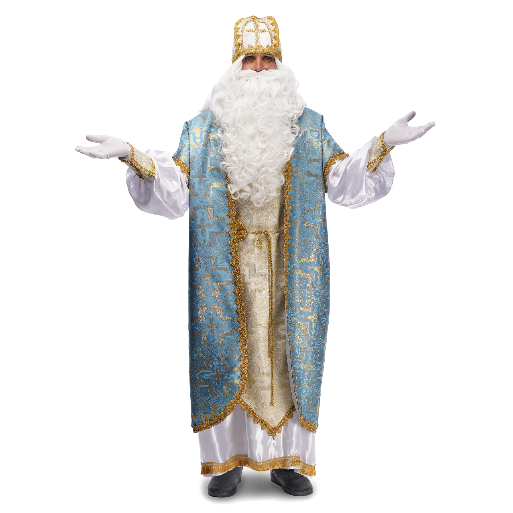 

Костюм Святого Николая Santa Store Владимирский Голубой 175-186см СВМ-В010-XL