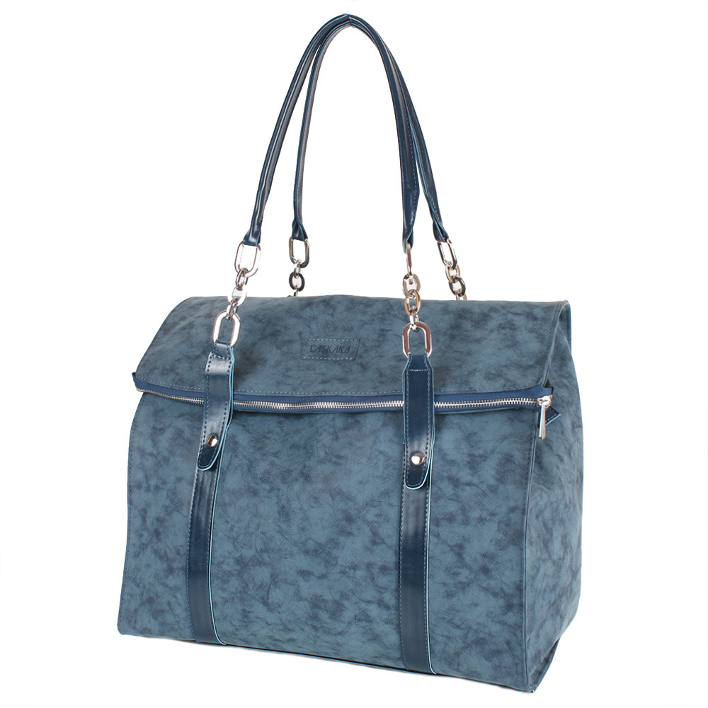 

Женская сумка (LK10190-blue-duo) Laskara 42х38х20 см Синий 000132178