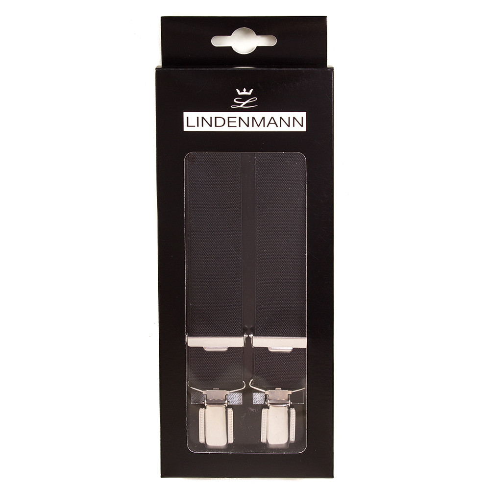 

Мужские подтяжки (FARE9157-07) Lindenmann 113х3 см Черный 000130777
