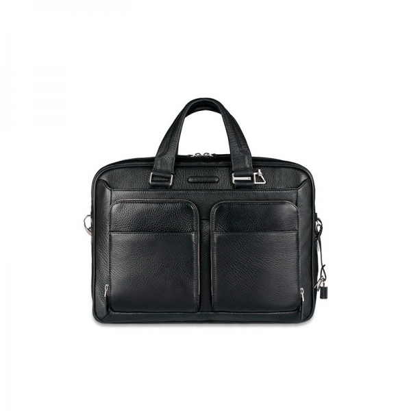 

Мужская сумка двуручная Piquadro MODUS Black с отд. д/ноутбука 15"/iPad Air/Air2