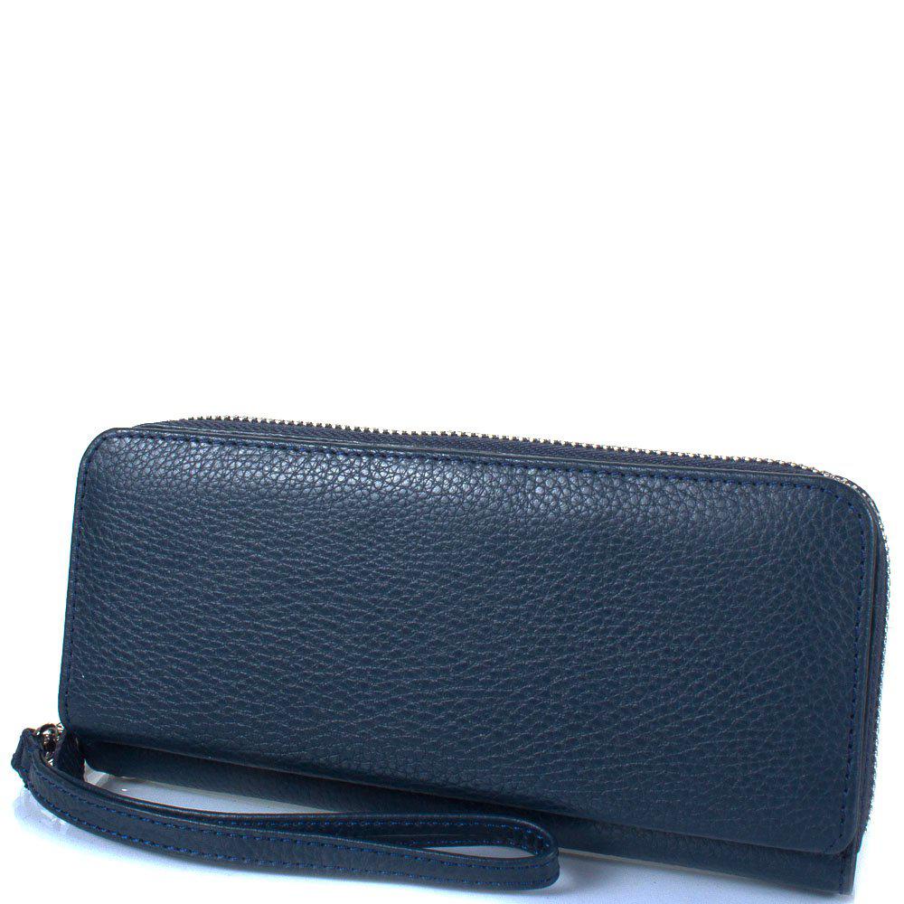 

Женский кожаный кошелек (SHI711-241) Canpellini 19х9х3 см Синий 000132599