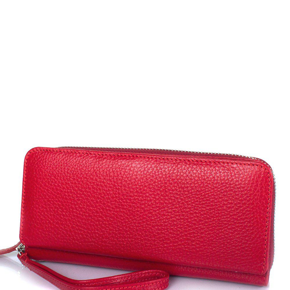 

Женский кожаный кошелек (SHI711-172) Canpellini 19х9х3 см Красный 000132598