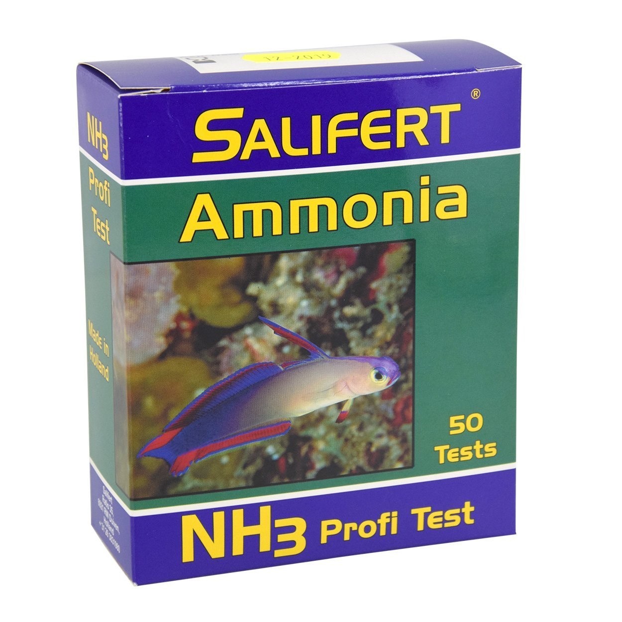 

Тест Salifert Ammonia NH3 для воды аммоний