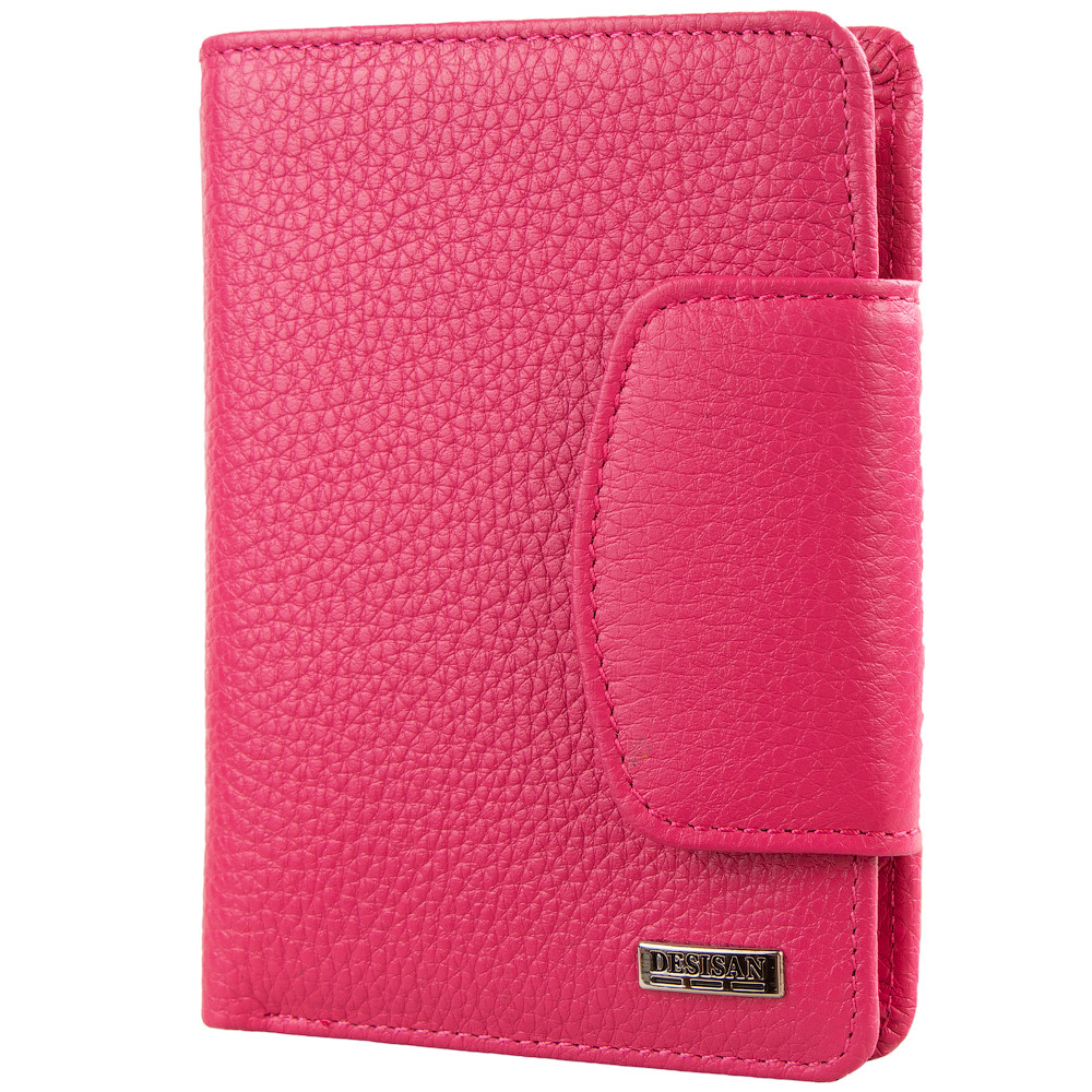 

Женский кожаный кошелек (SHI086-369) Desisan 13,5х10,5х2,5 см Розовый 000132688