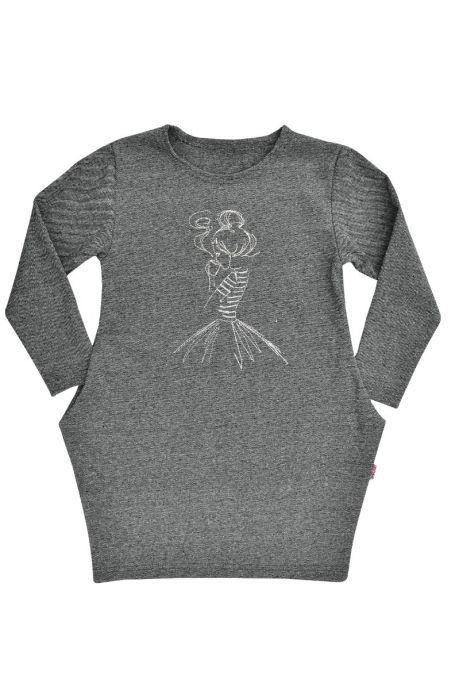 

Платье Бома Настроение 1009.1 98 Серое