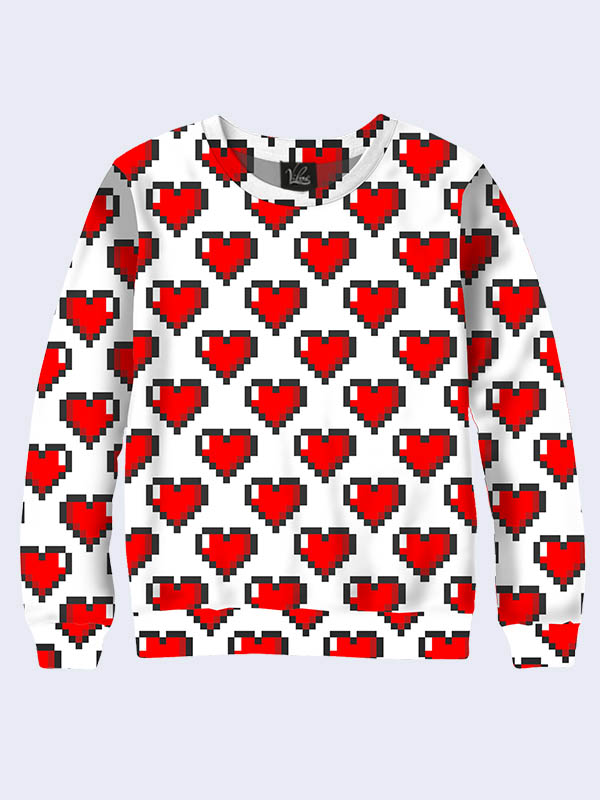 

Женский свитшот Сердечки (9820) Vilno XL (50) 000135575
