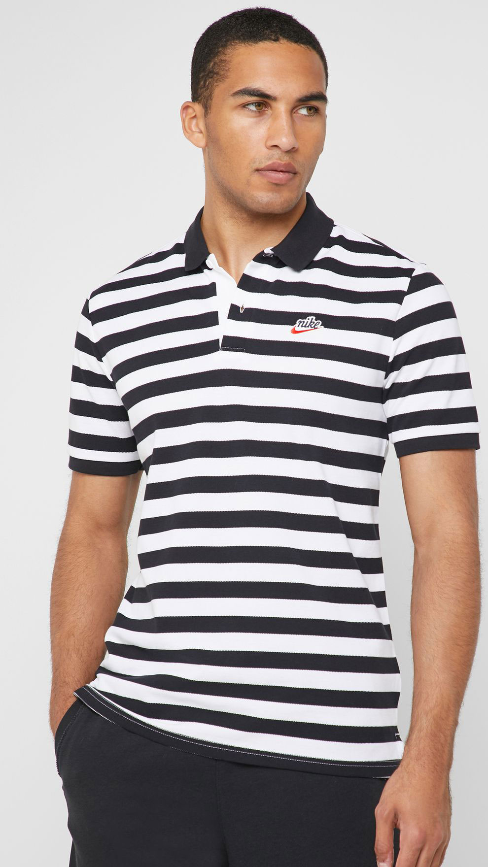 

Поло Nike M Nsw He Polo Pq Script BQ9074-010 XS