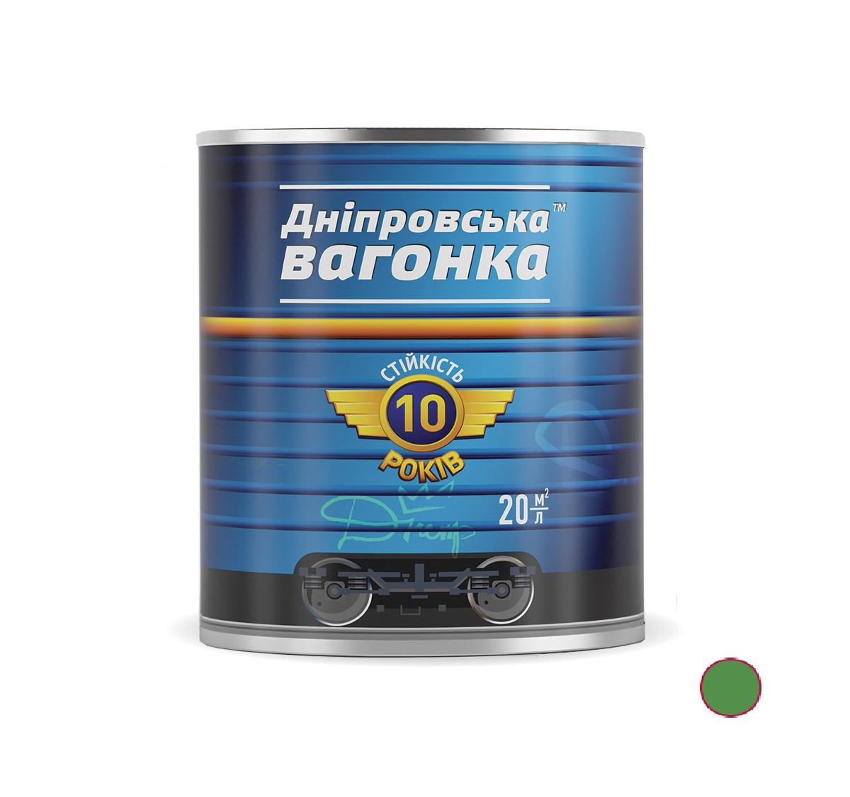 

Краска Днепровская вагонка Вагонка ПФ-133 зеленый 2.5л (133-12)