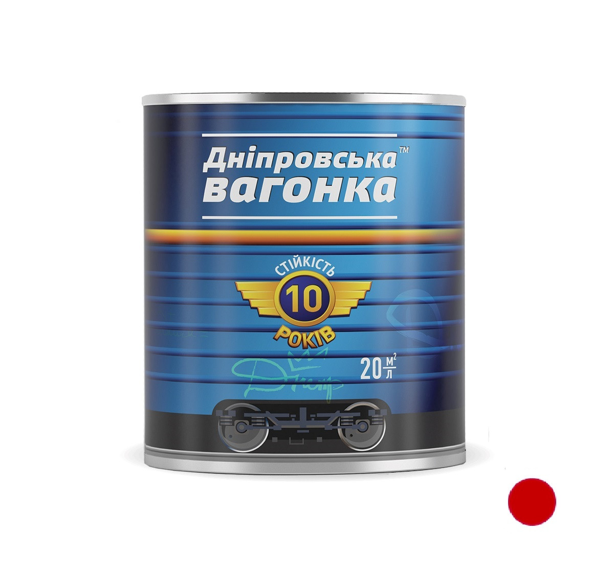 

Краска Днепровская вагонка Вагонка ПФ-133 красный 2.5л (133-2)