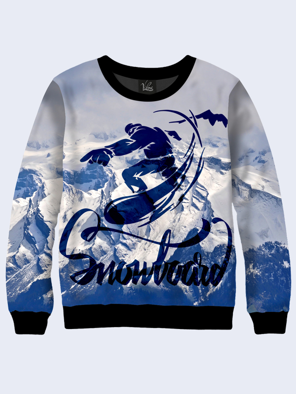 

Мужской свитшот Snowboard art (2679) Vilno S 000137984