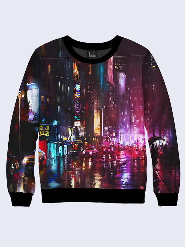 

Женский свитшот Night city Vilno M (46) 000136965