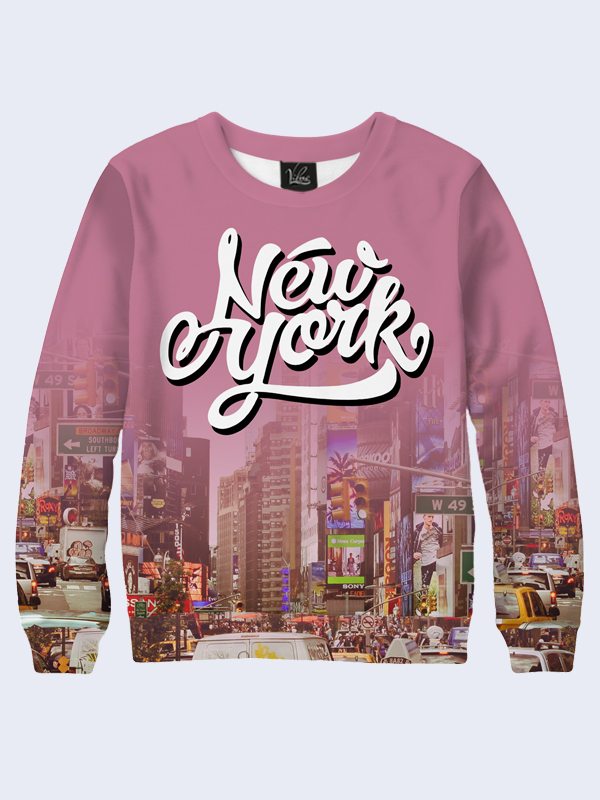 

Женский свитшот Life in New York (9777) Vilno XL (50) 000135903