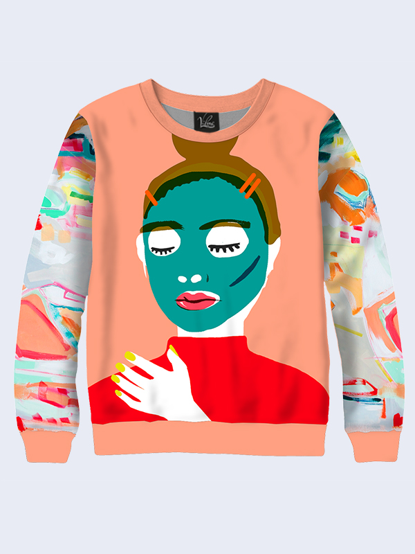 

Женский свитшот Mask for the face Vilno XXS (40) 000137074