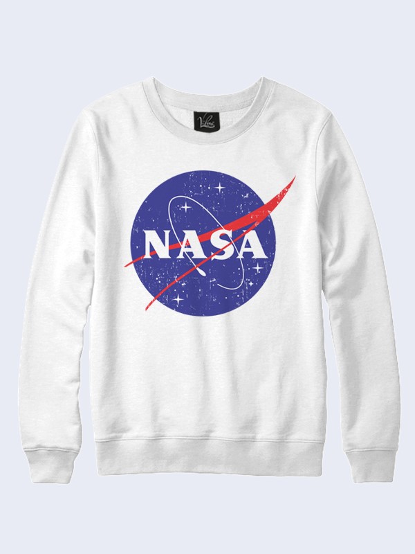 

Мужской свитшот NASA космос белый (2735) Vilno L 000135410