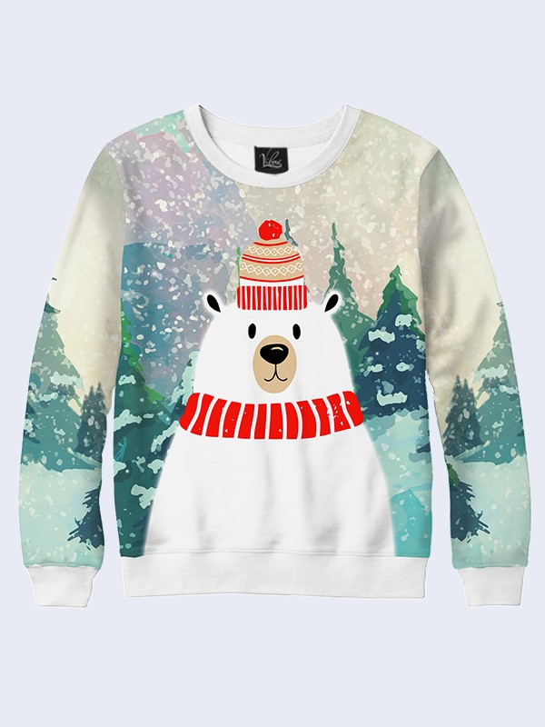 

Женский свитшот Полярный медведь (9860) Vilno S (44) 000136137