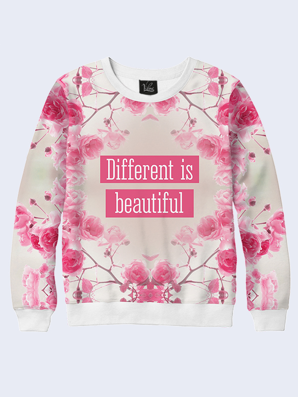 

Женский свитшот Different is beautiful (9656) Vilno XXS (40) 000135525