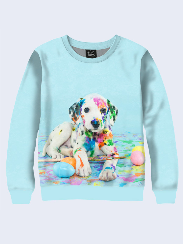 

Мужской свитшот Dalmatian in paint Vilno XL 000137743