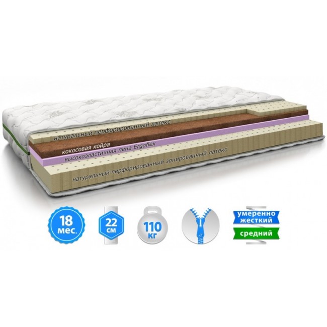 

Матрац EVOLUTION NIRVANA DUO 90х200 см