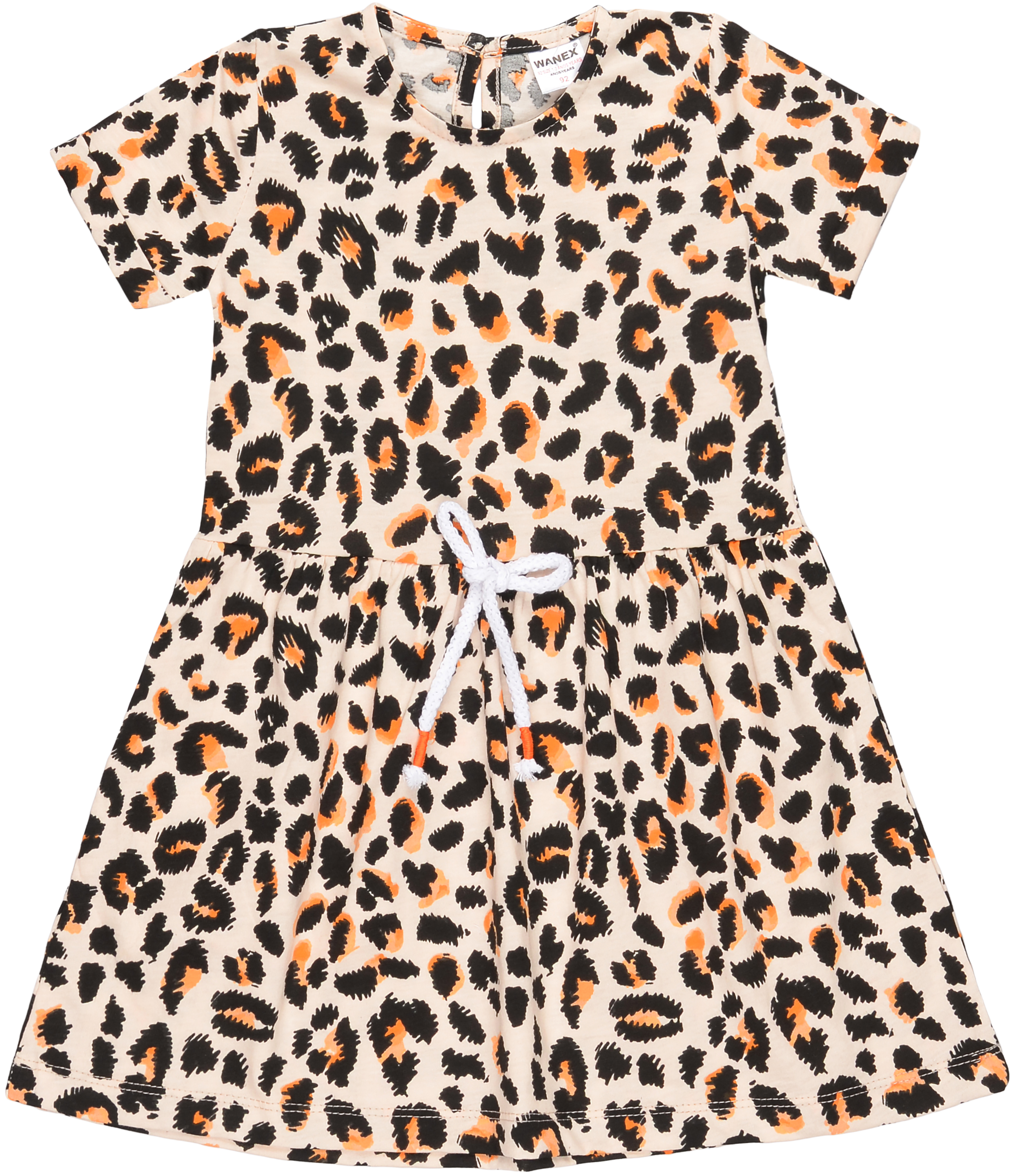 

Платье Wanex WNX EL 2 - 40656 92 см Молочное с черным