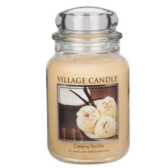 

Свеча Village Candle Сливки с ванилью 740г (время горения до 170ч)