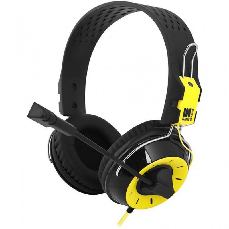 

Наушники GEMIX N4 Black-Yellow Gaming