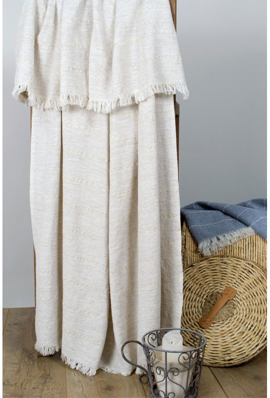

Плед Barine Gleam 120х165 Beige (SVT-2000022200905)
