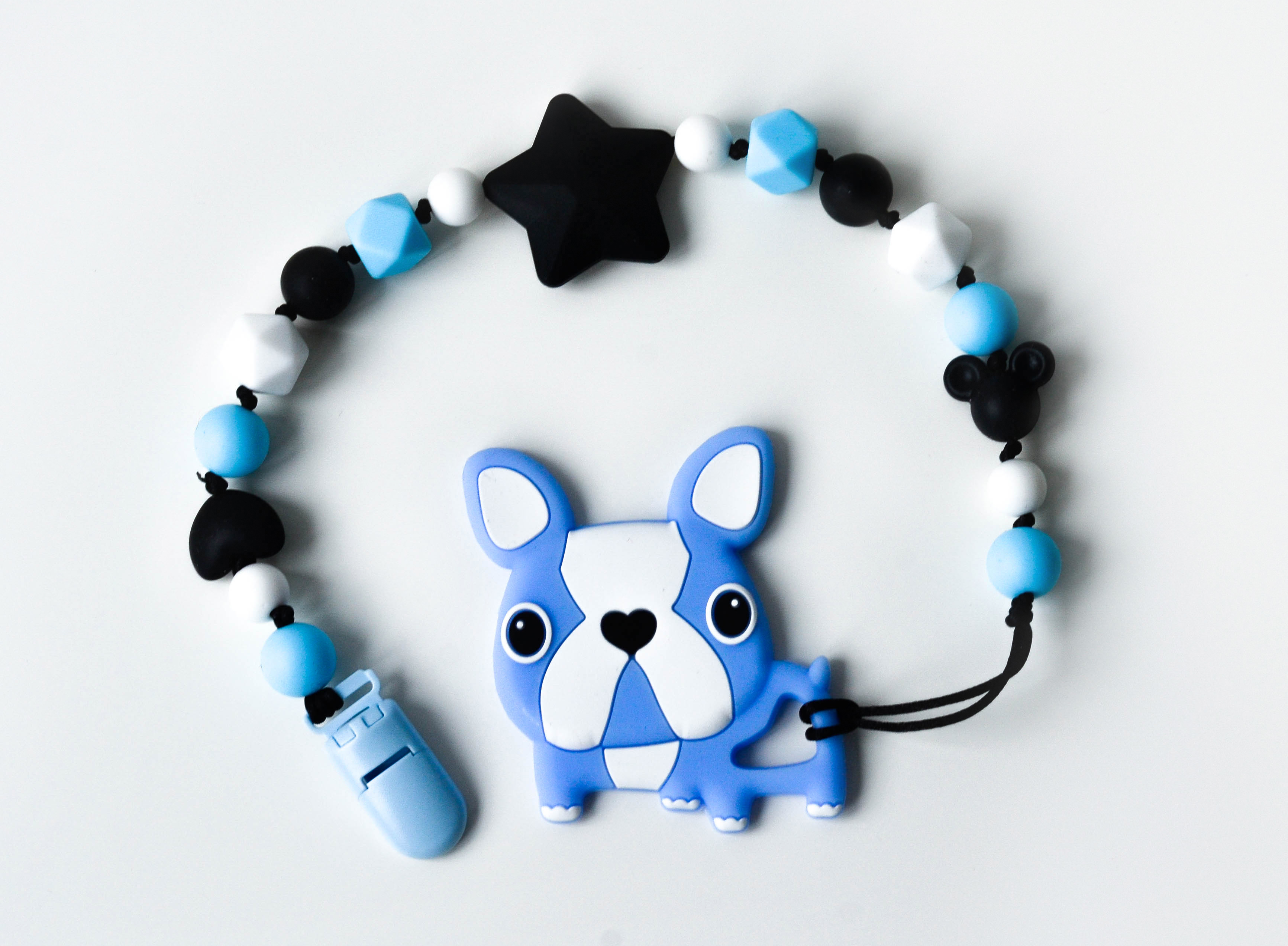 

Силиконовый прорезыватель Баловень Kindly Bulldog