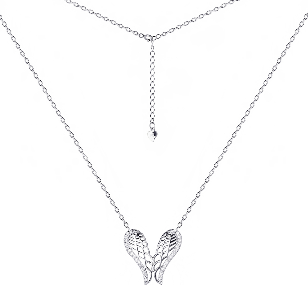 

Серебряное колье с фианитами 000087888 40 размера