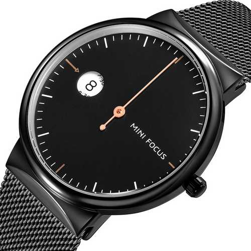 

Мужские наручные часы MF0182G.02 All Black Mini Focus 40 мм Черный