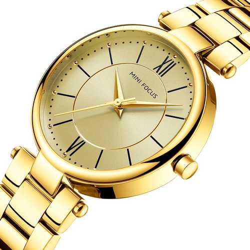 

Женские наручные часы MF0189L.05 All Gold Mini Focus 35 мм Золотой