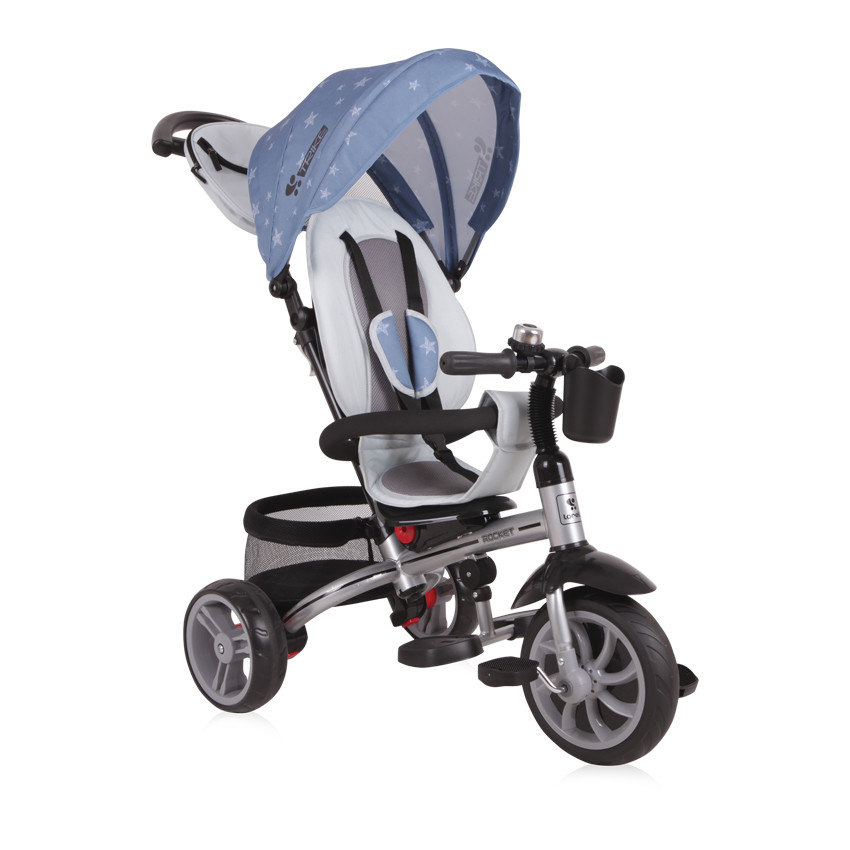 

Трехколесный велосипед + беговел Rocket Lorelli 100х104х50 см (fit0006037) Серый