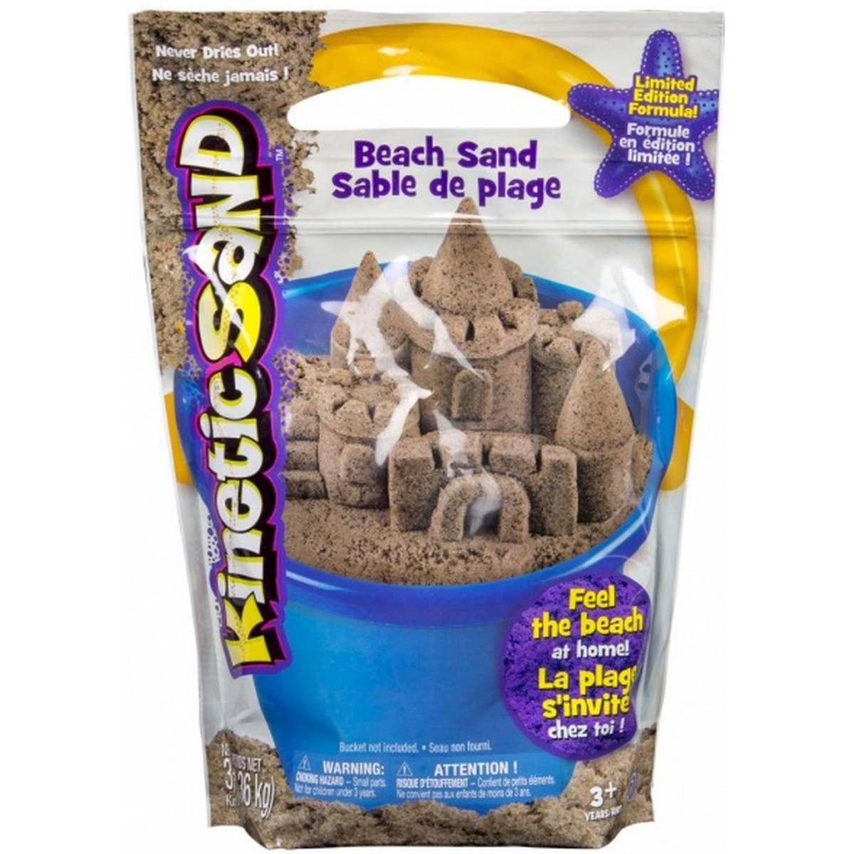 

Кинетический песок «Kinetic Sand Beach» песочный цвет Kinetic sand (71435)