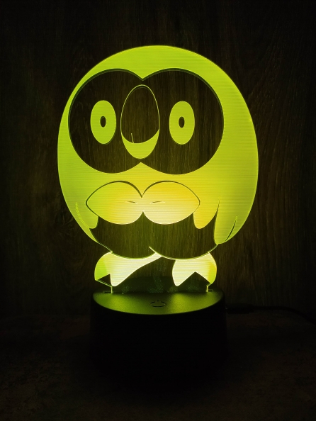 

3D светильник-ночник «Совенок» CreativeLamps (1107)