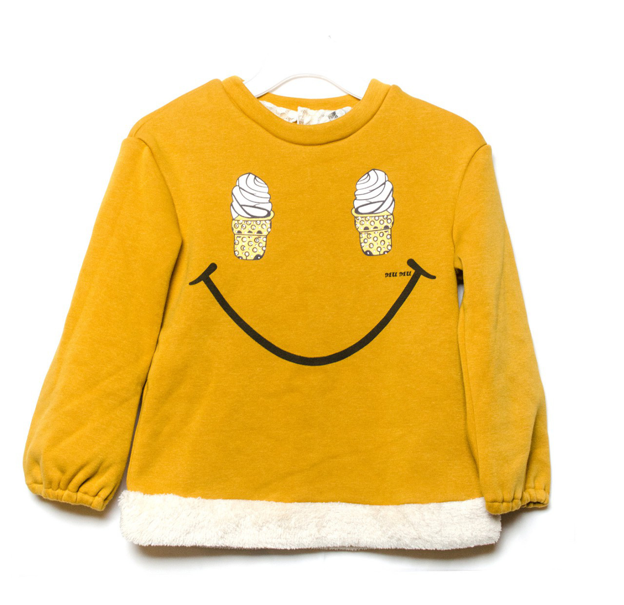 

Кофта Mini Molly 98-104 см Желтый (MMK ice cream yell 98-104 см)