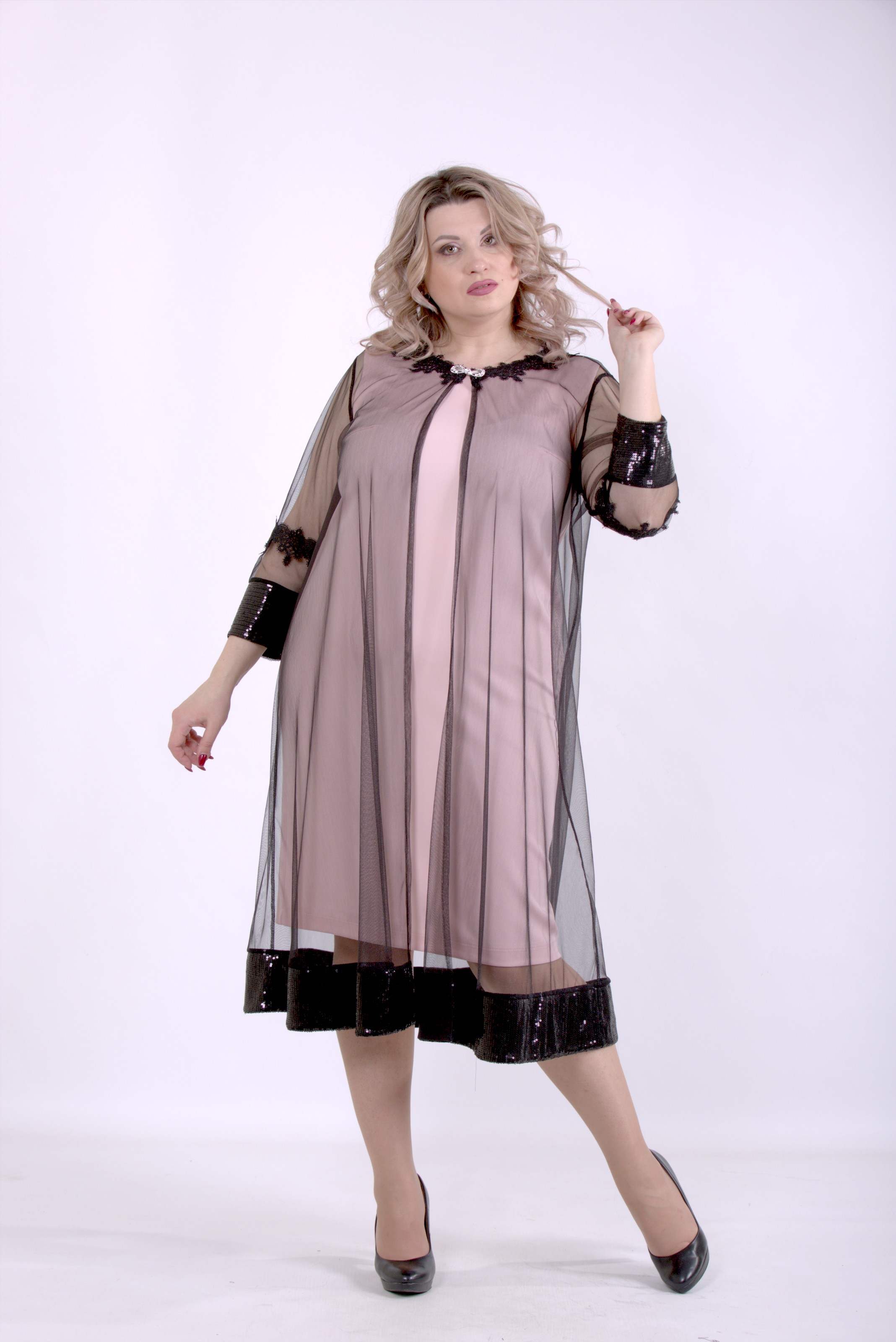 

Платье GARRY-STAR 01387-2  Розовый, Платье GARRY-STAR 01387-2 54 Розовый