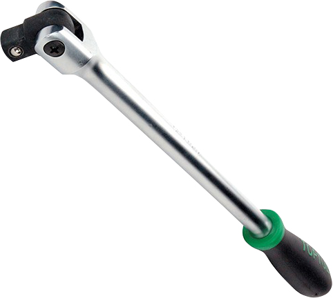 

Вороток з шарніром з гумовою ручкою Toptul 1/2" 380 мм