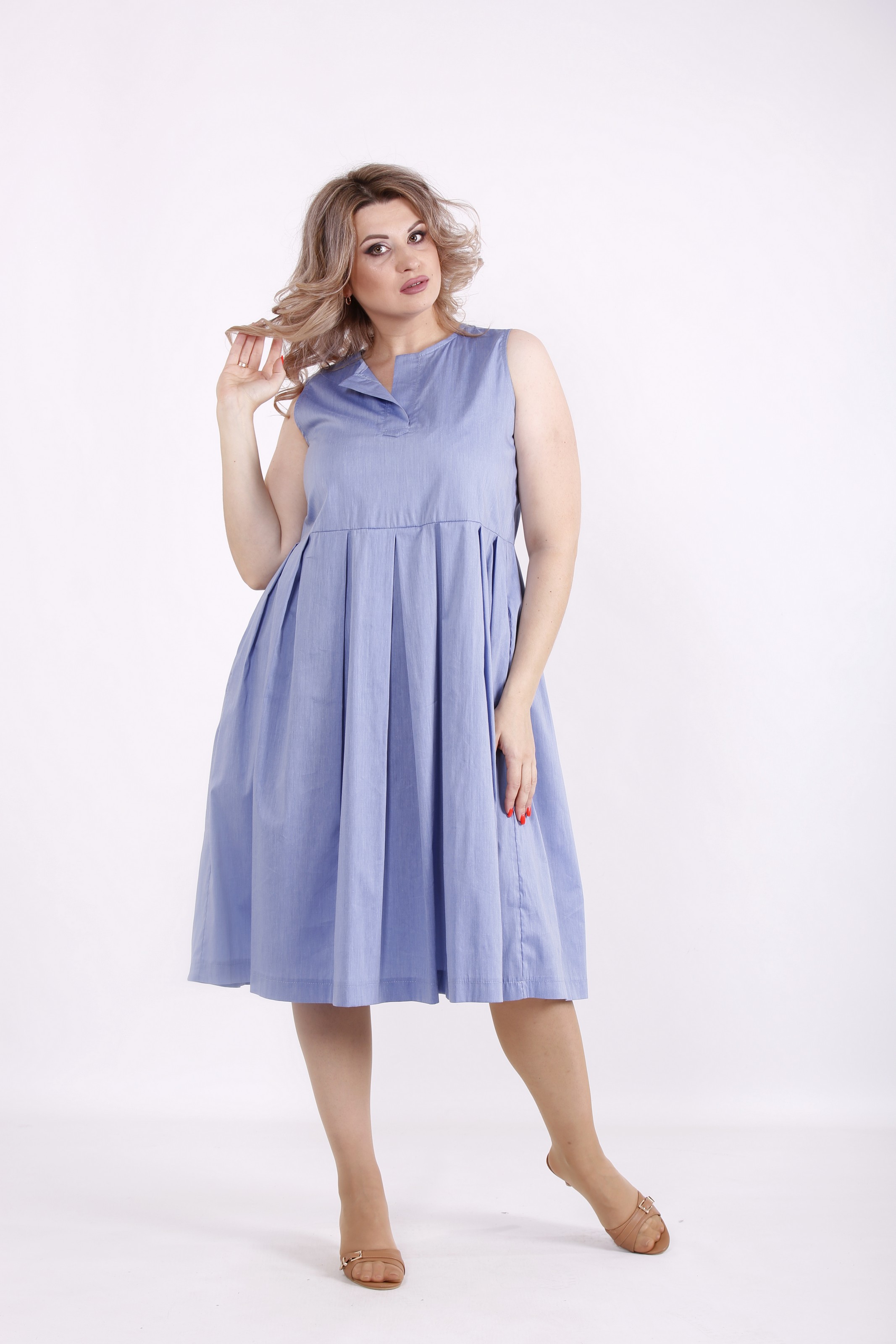

Платье GARRY-STAR 01534-3  Голубой, Платье GARRY-STAR 01534-3 42 Голубой