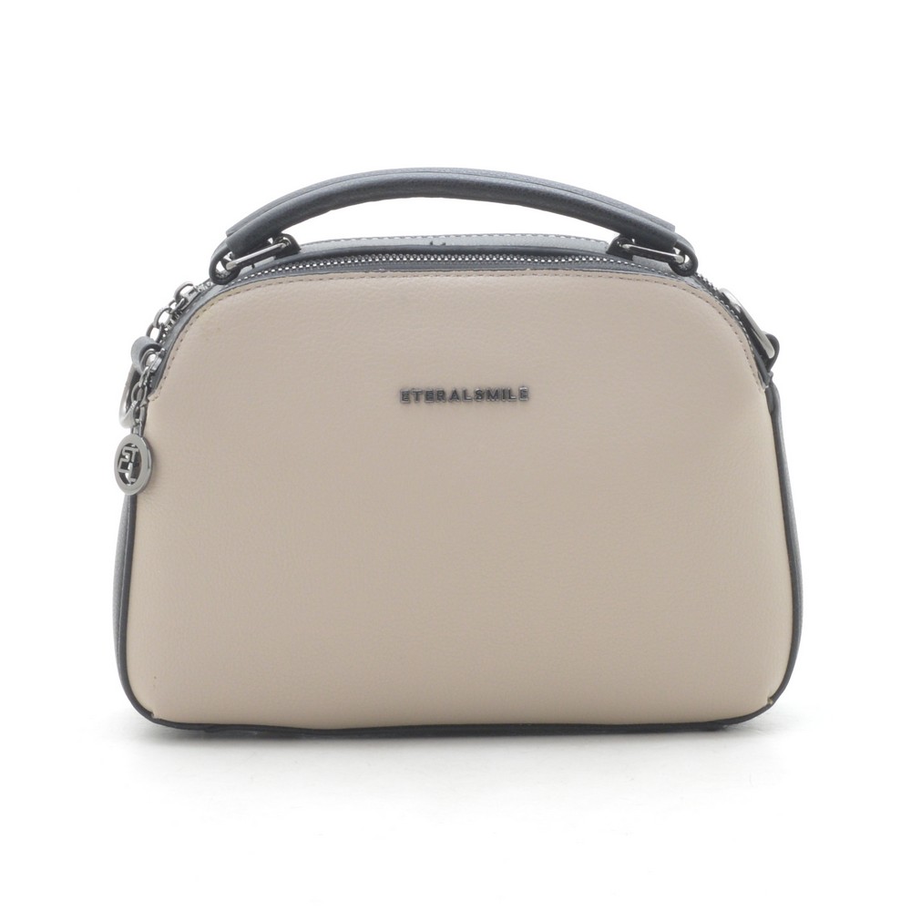 

Клатч женский Clutches 17х21-18х7 см Бежево-черный