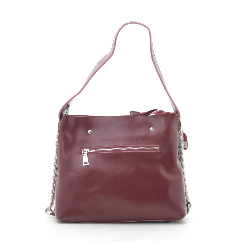 

Сумка женская Clutches 24х29х12 см Бордовый