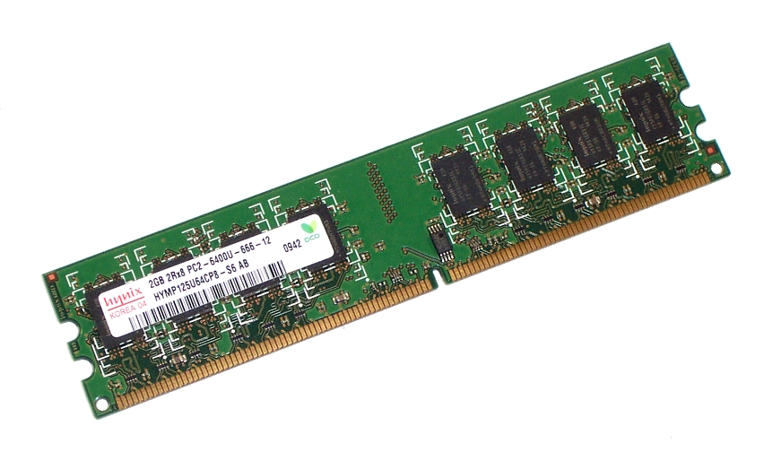 

Оперативная память Hynix DDR2-800 2048MB PC2-6400 (HYMP125U64CP8-S6)