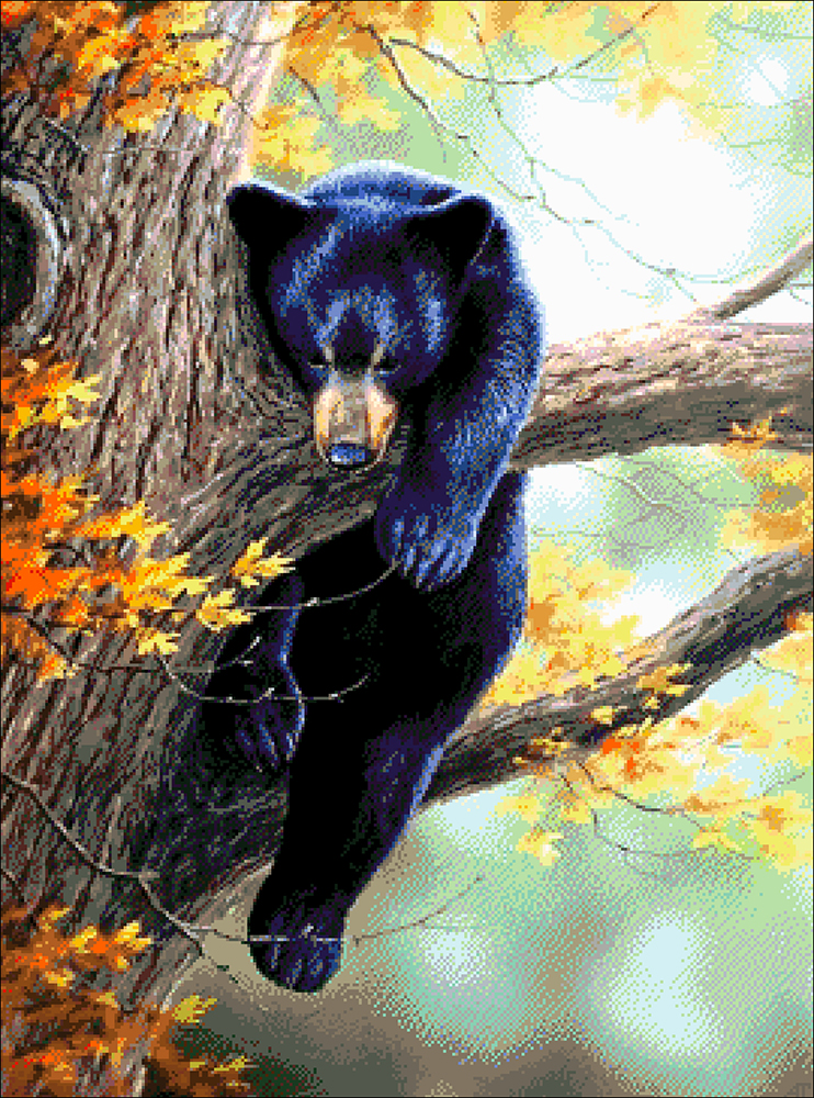 

Набор для вышивания бисером Александра Токарева Охотник за медом (47-3283-НО)