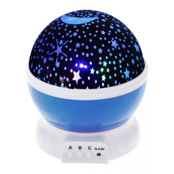 

Вращающийся ночник-проектор "Star Master" (синий) JDY705002938 TRG-27830