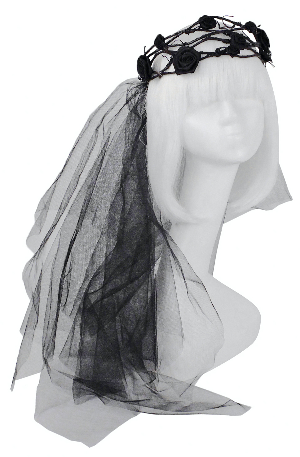 

Венок Seta Decor Готическая нимфа 19-998BLK Черный