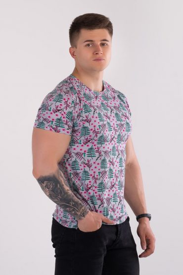 

Футболка мужская Diko 960903 XXL Цветной принт