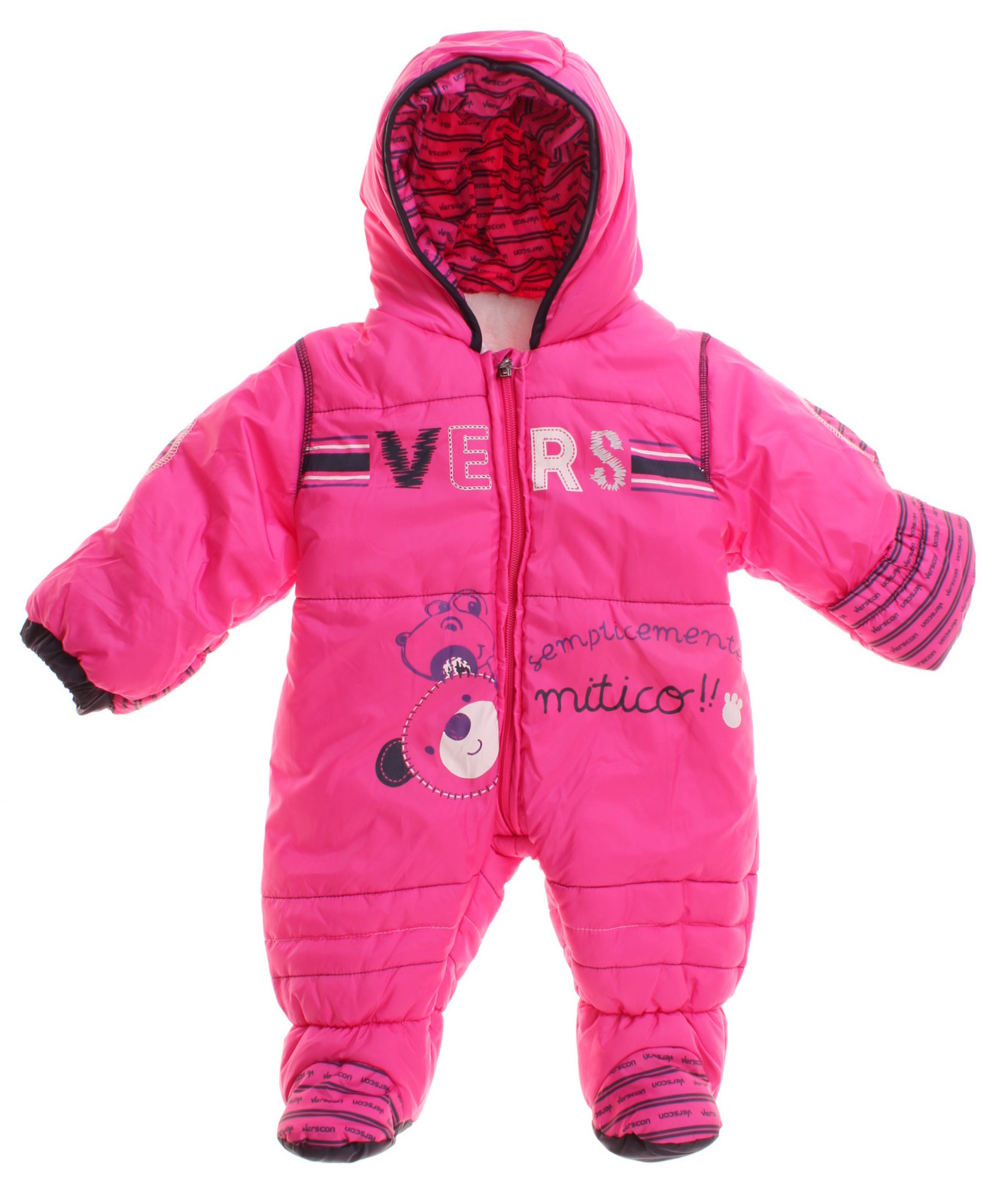 

Комбинезон Verscon Ярко-розовый 68 см 3779 (460573)