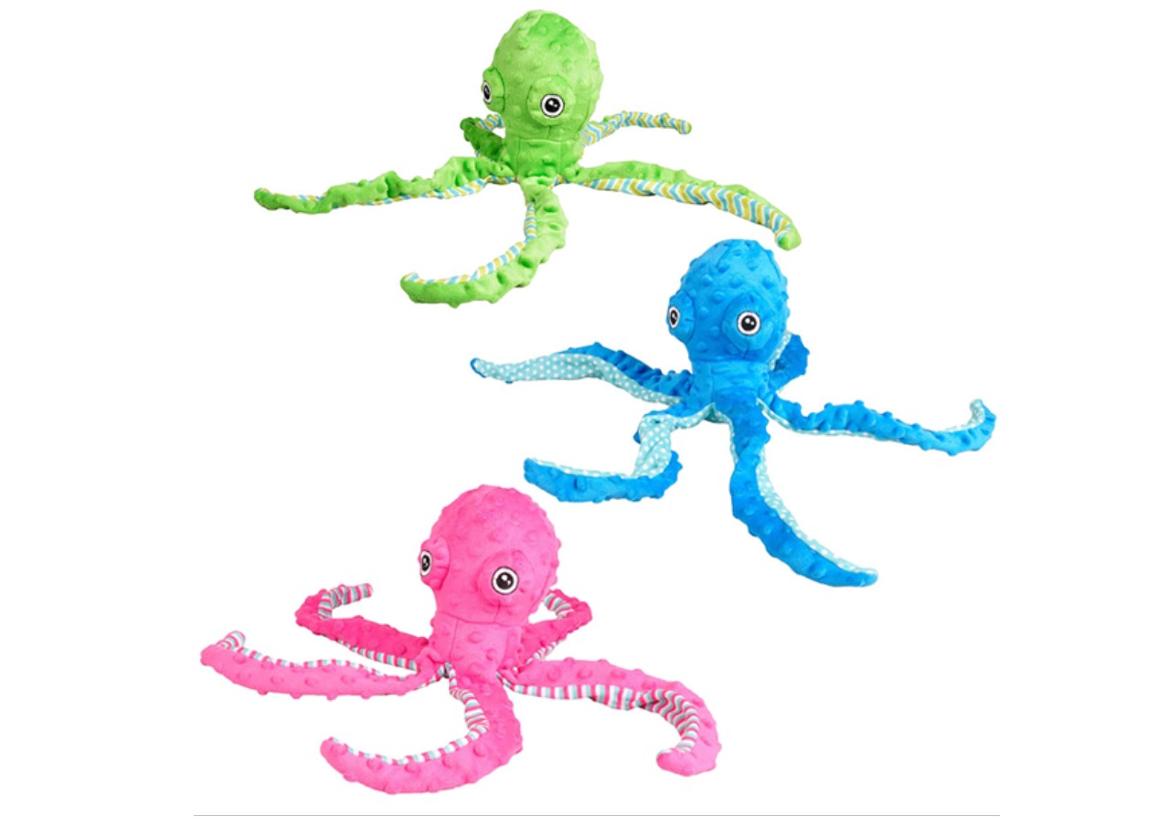 

Игрушка для собак осьминог Flamingo Bubbly Plush Octopus 12 x 8 x 39 см Flamingo BGL-KF-814